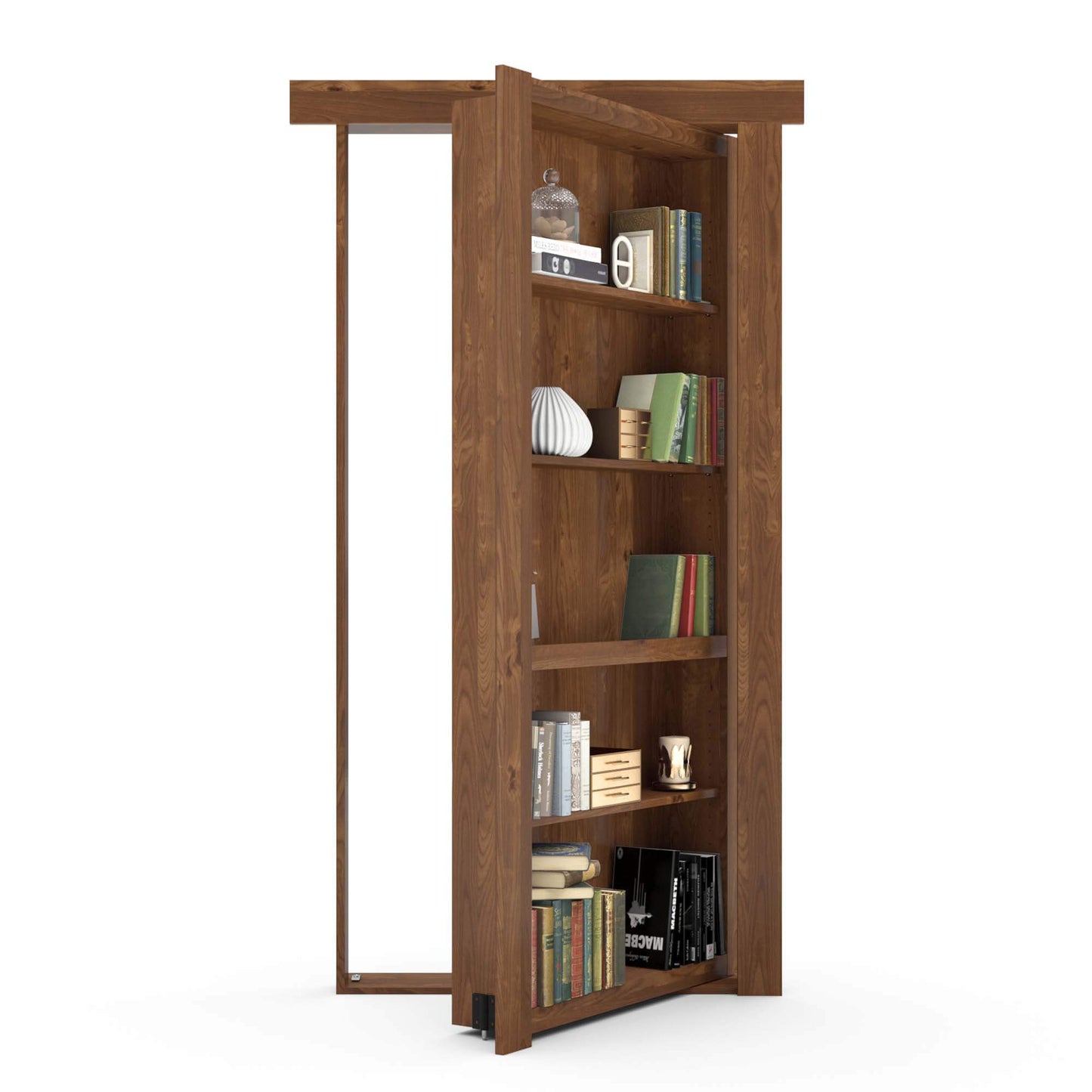 Flush Mount Bookcase Door - Murphy Door