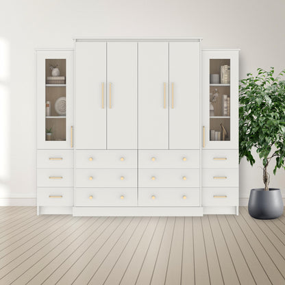 Armoire Queen Murphy Bed - Murphy Door