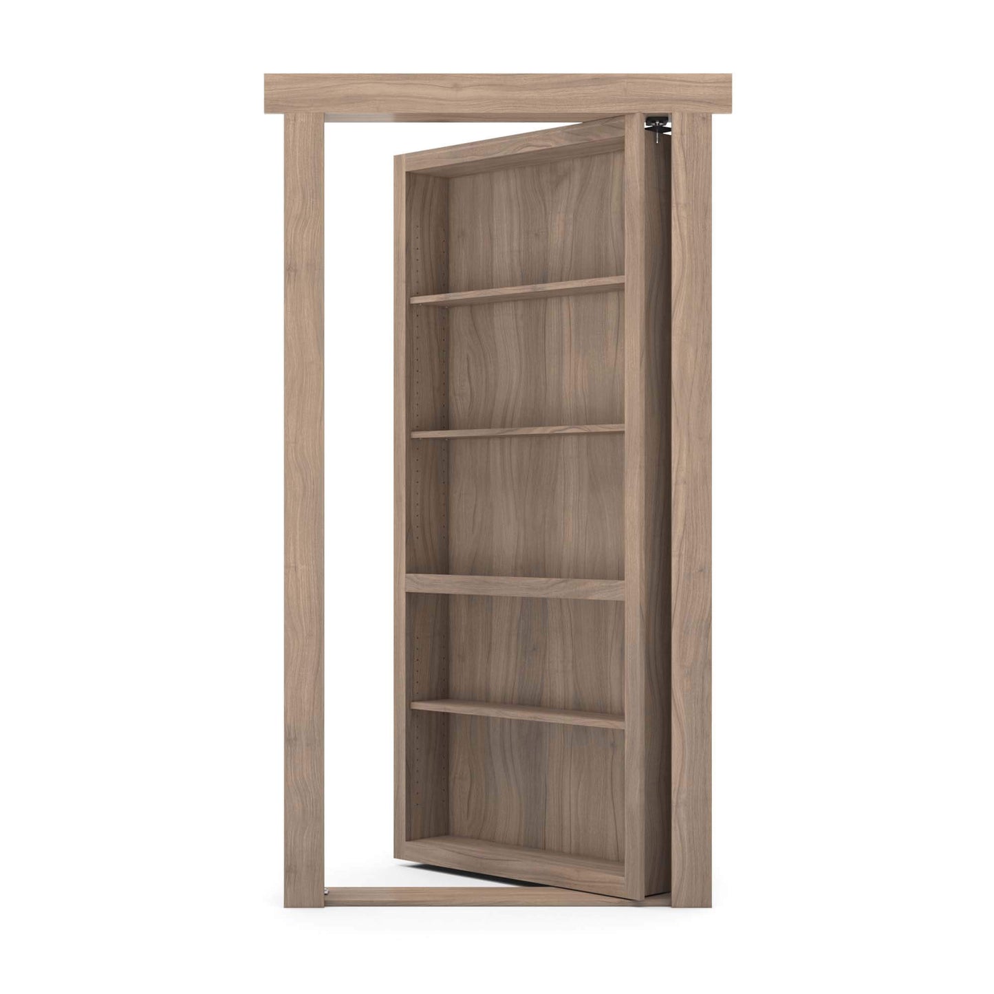 Unassembled Flush Mount Bookcase Door - Murphy Door