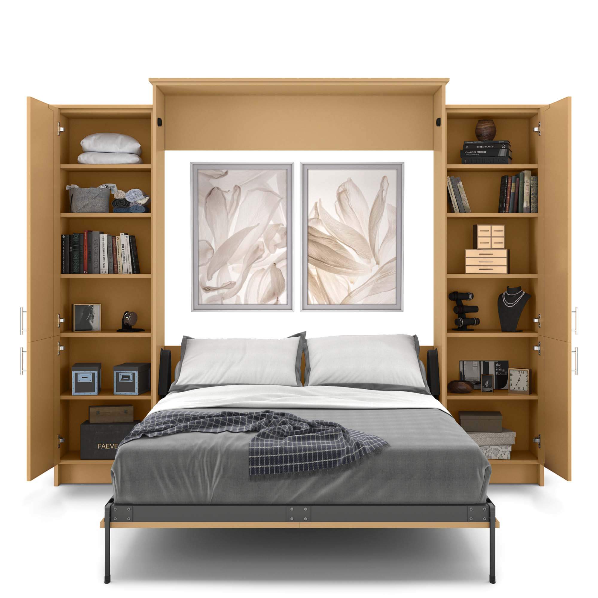 Murphy Bed - Left & Right Side Cabinets - Murphy 2024澳洲幸运5直播开奖历史号码