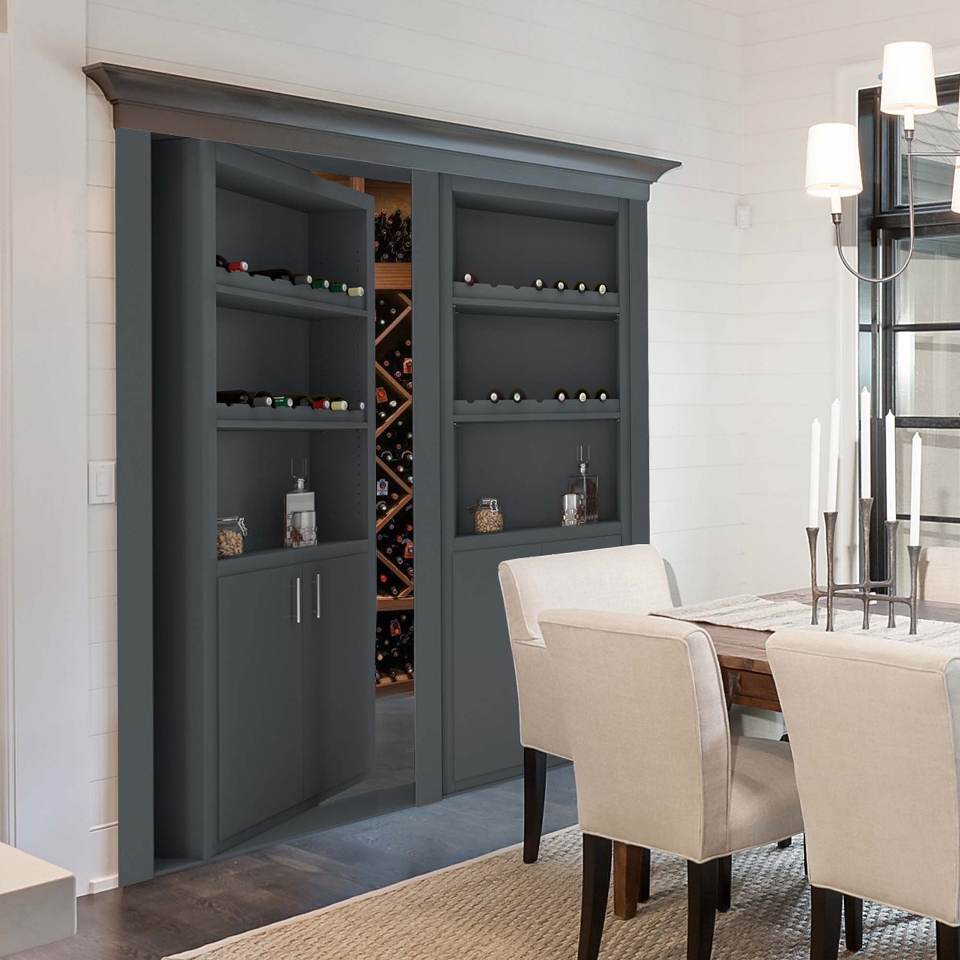 Wine Rack French Door - Murphy Door