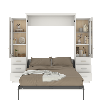 Armoire Queen Murphy Bed - Murphy Door