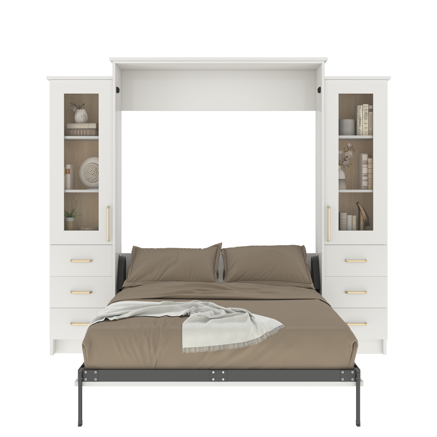 Armoire Queen Murphy Bed - Murphy Door