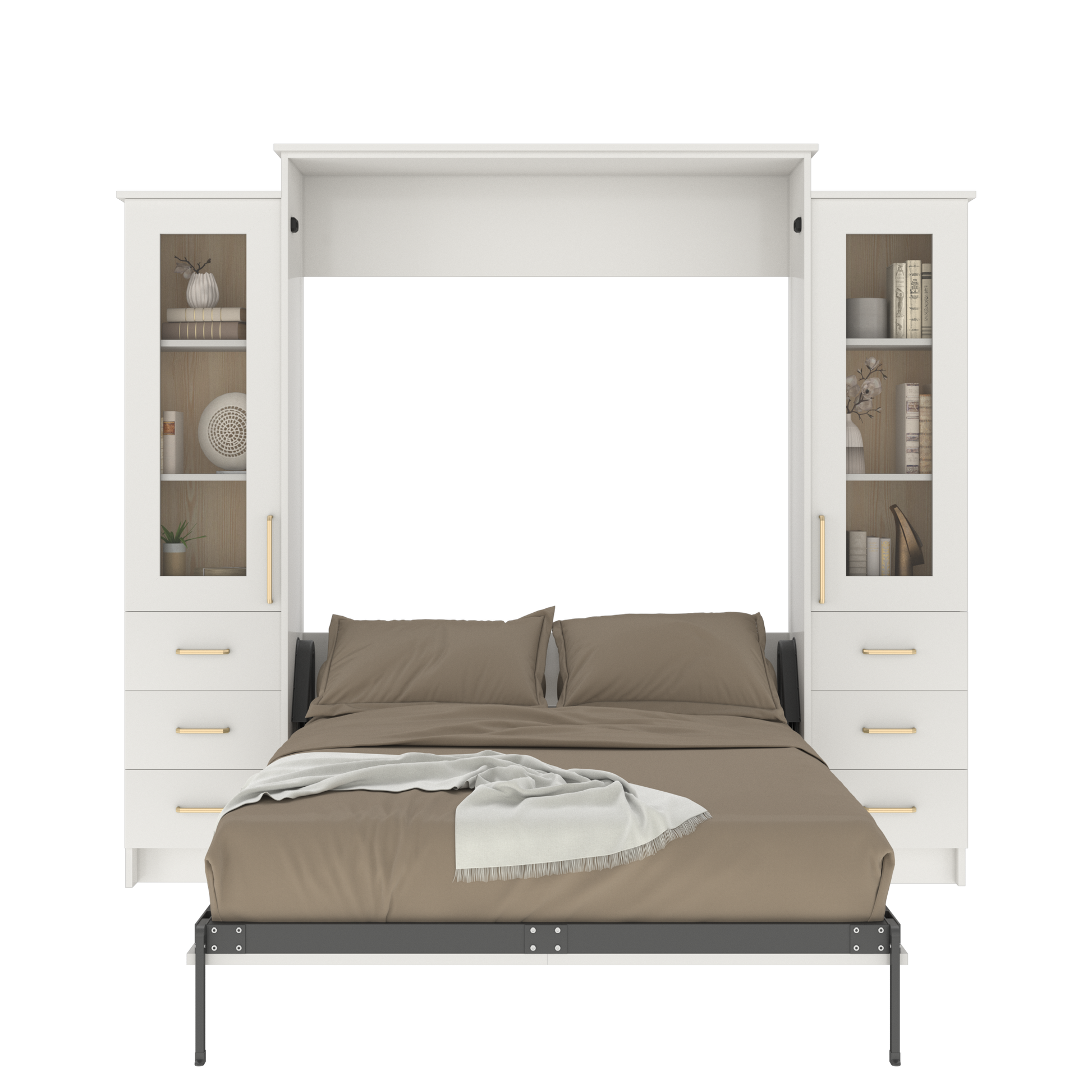 Armoire Queen Murphy Bed - Murphy Door