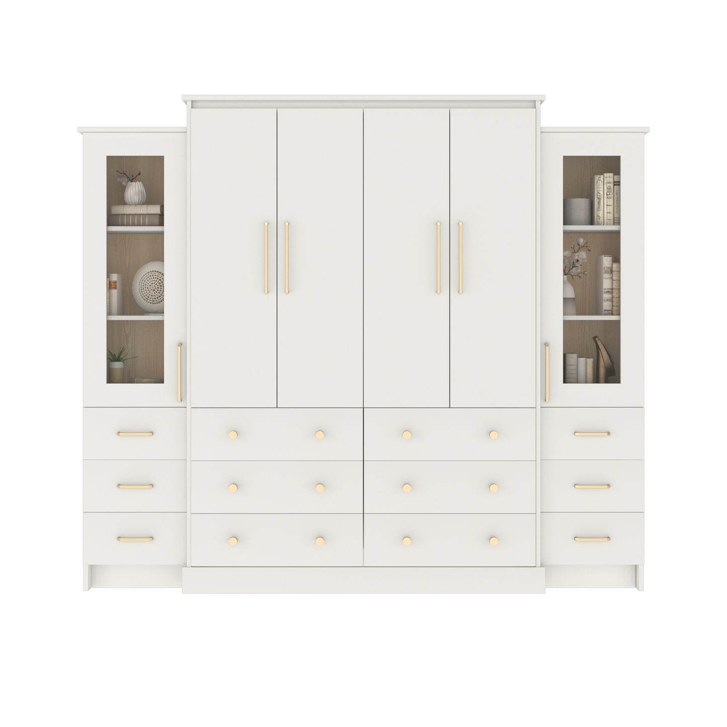 Armoire Queen Murphy Bed - Murphy Door