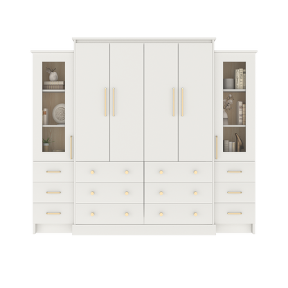 Armoire Queen Murphy Bed - Murphy Door