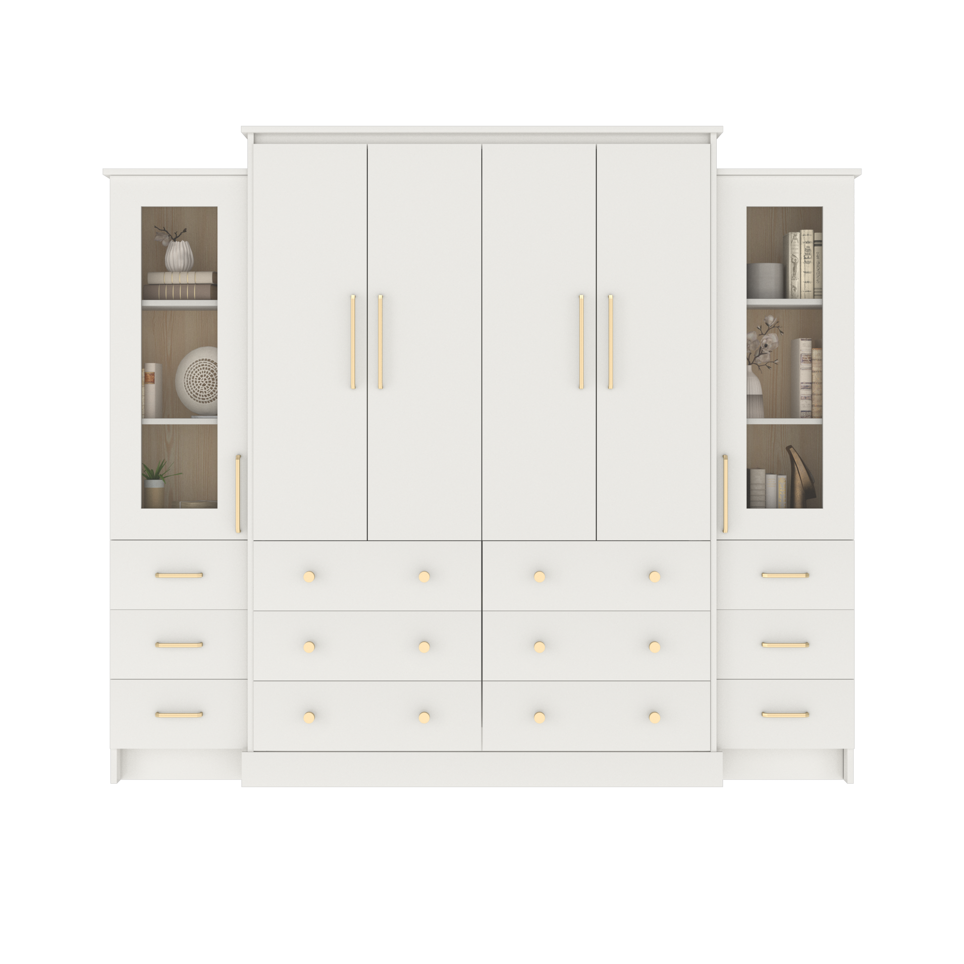 Armoire Queen Murphy Bed - Murphy Door