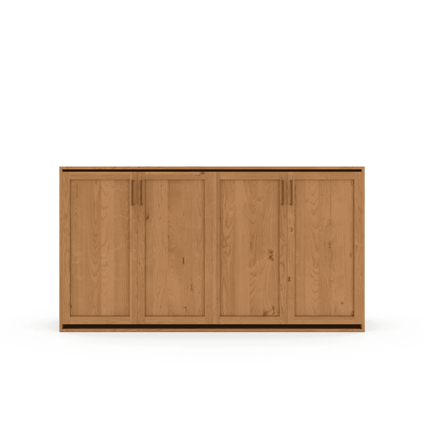 Horizontal Murphy Bed Alder Shaker Panel Closed