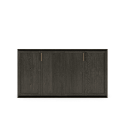 Horizontal Murphy Bed Maple Shaker Panel Closed