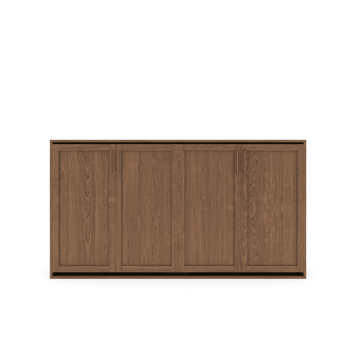 Horizontal Murphy Bed Maple Shaker Panel Closed