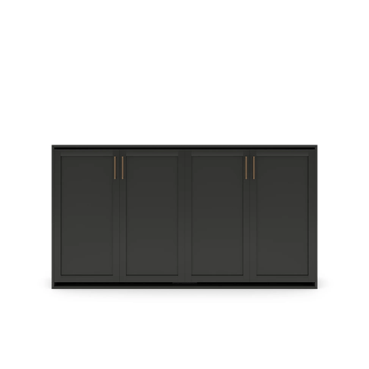 Horizontal Murphy Bed Paint Shaker Panel Closed