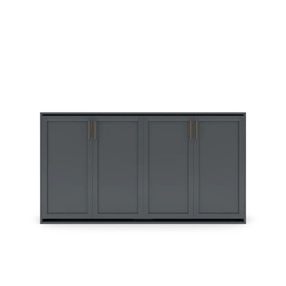 Horizontal Murphy Bed Paint Shaker Panel Closed