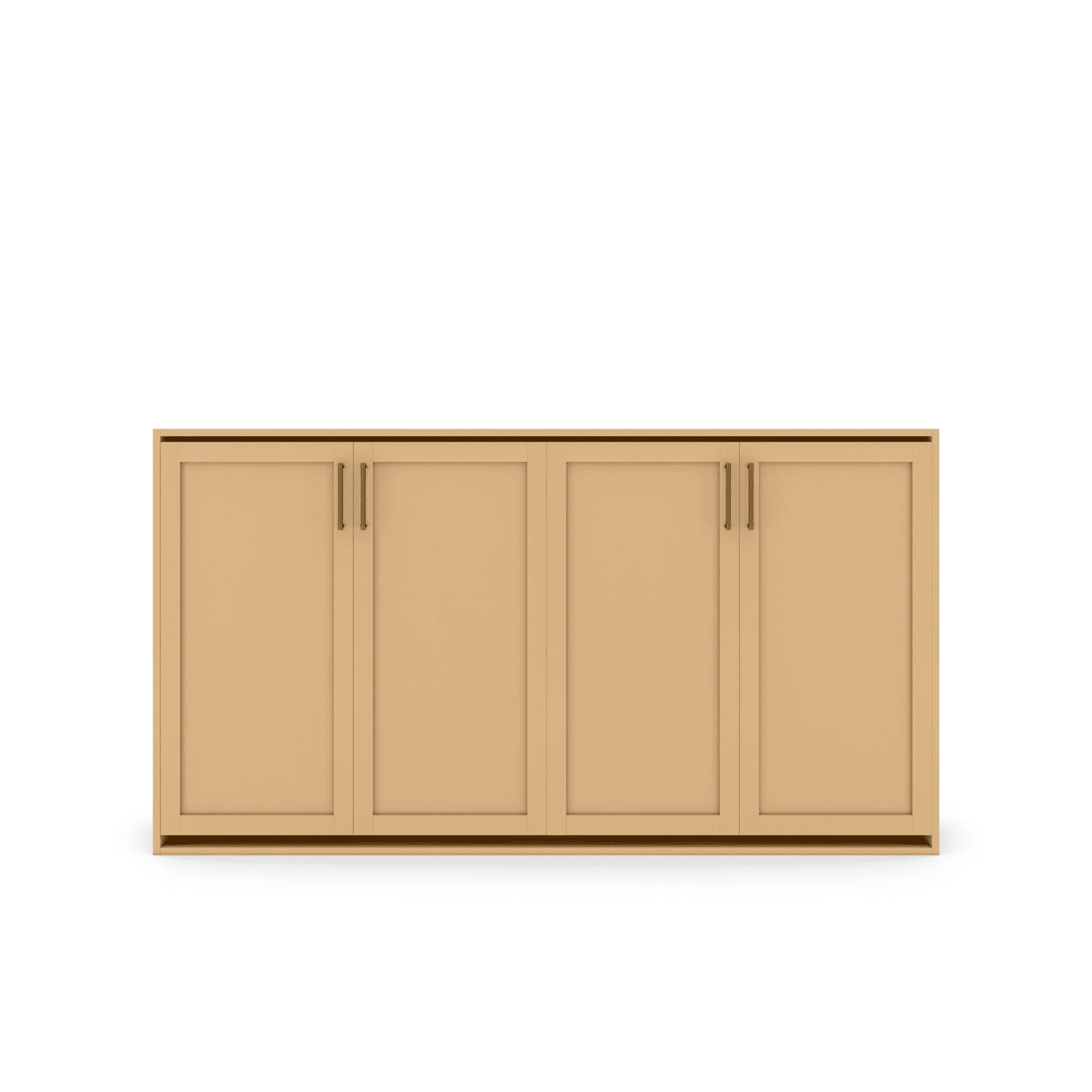 Horizontal Murphy Bed Paint Shaker Panel Closed