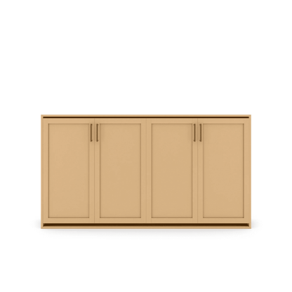 Horizontal Murphy Bed Paint Shaker Panel Closed